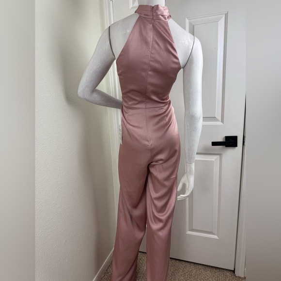 JAYGODFREY Pink Jumpsuit with Flowy Palazzo Style. #337 - Picture 12 of 17